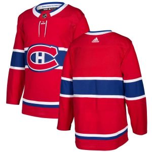 Herren Montreal Canadiens Eishockey Trikot Blank Rot Authentic